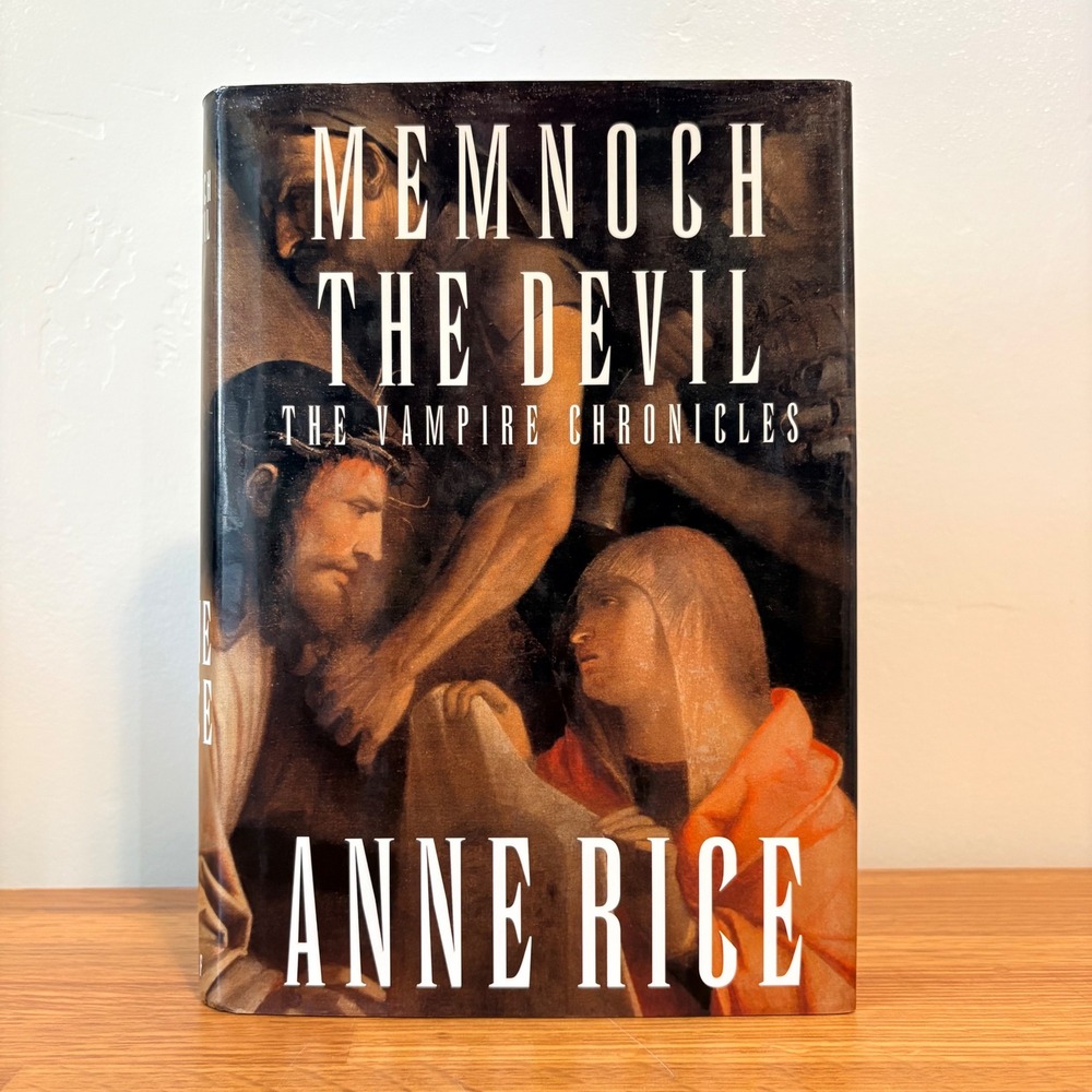 Memnoch the Devil by Anne Rice First Edition 1995 Hardcover Book & Dustjacket